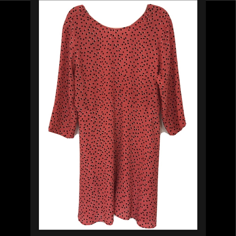 Gap Multi Color 3/4 Sleeves Dress 16